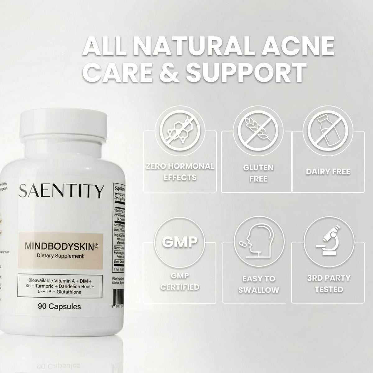 MindBodySkin - Integratore per l'Acne Ormonale